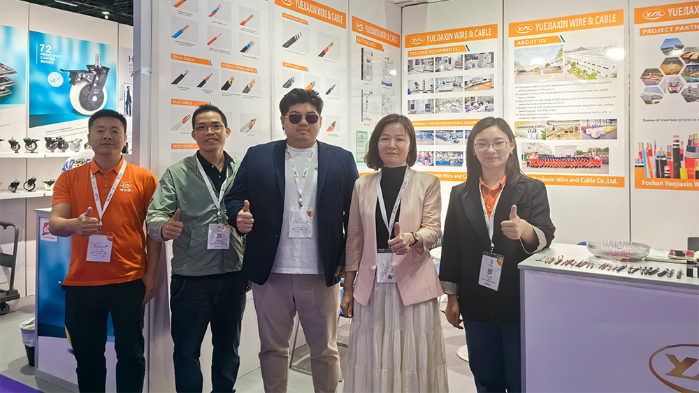 粵佳信電線(xiàn)電纜公司閃耀國際舞臺——迪拜Decobuild展